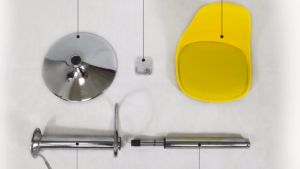 U+U Shop เก้าอี้บาร์หมุนได้ เก้าอี้บาร์ เก้าอี้หมุนได้ ปรับระดับได้ เบาะหนัง PU รับน้ำหนักได้มากถึง 140 kg เก้าอี้บาร์ เก้าอี้ เก้าอี้บาร์สูง เก้าอี้สตูลบาร์ พนักพิงหลัง เก้าอี้ปรับสูงต่ำ เบาะผ้า/หนังPU เก้าอี้คาบาร์