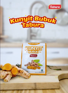 Kunyit Bubuk Tabura 4g | Bumbu Kunyit Murni Premium | Segar Alami untuk Masakan ( PEMBELIAN 3RENCENG = 36PCS )