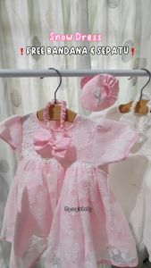 [GORGIEBABY] Snow Dress - Dress Bayi Perempuan Dress Newborn Dress Anak Lucu Dress Anak Terbaru