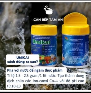 Bột ngâm rửa bảo quản nông sản cho gia đình và xuất khẩu