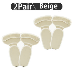 T-Shape Foam Heel Stickers Heel Protectors High Heel Insoles Flat Heel Insoles Shoe Adjusters Womens Half Insoles 2pcs/4pcs