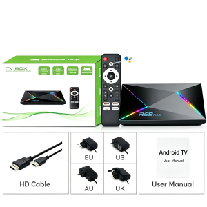Allwinner H728 R69 Plus TV Box 8K Ultra HD Octa Core Voice Control WiFi 6 Netflix Set Top Box Smart Media Player 4K Streaming HD