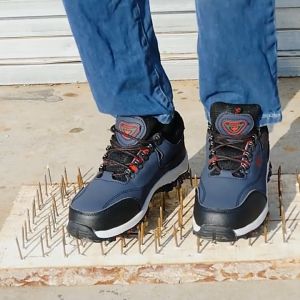WHITBY(COD 3 Days Delivery)Safety Shoes Anti Slip & Smash Protective Steel Toe Cap Men Shoes Kasut Lelaki Kasut Kerja Safety Boots Men Women