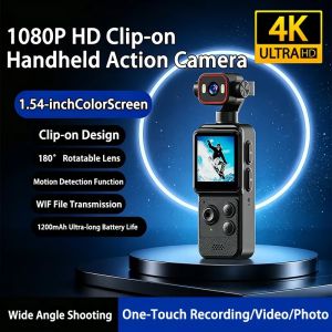 NEW 4K WIth Wifi HotspotCamera Portable Digital Video Recorder Body Camera Night Vision DVR Miniature Camcorder