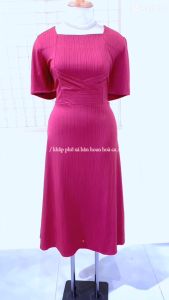 Đầm Trung Niên Trẻ Trung Thiết Kế Trang Nhã Thanh Lịch Cao Cấp Đi Tiệc Cho Cô Cho Mẹ U50 u60 u40  tm1760