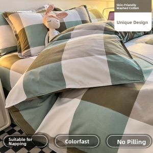 KAMONI | Washed Cotton Dormitory Bedding Set for Kids and Students