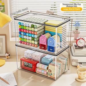 XINGYOU | Dustproof Covered Organizer Box Acrylic