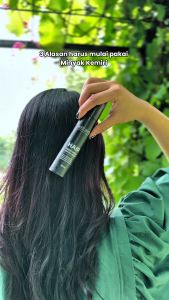 Paket 2 Pcs Kelaya Minyak Kemiri Penumbuh Rambut 50ml - Oil Strengthening