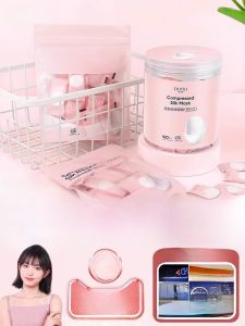 OYL Sakura Compressed Face Mask Paper Ultra-Thin One-Time Use Spa Facial Steaming Moisturizing Skin Care Tool Dry Mask Sheet