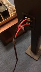 Audiocrast HI-End Western Electric Speaker Cable HIFI Audiophile Cable Banana To Banana Plug Biwire LoudSpeaker Wire Audio Line western electric cable biwire hi fi electric cable biwire speaker cable
