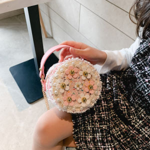 น่ารัก กระเป๋าสะพายข้างสําหรับเด็กผู้หญิง เด็กทารก กระเป๋าถือแบบโซ่กระเป๋าสะพายไหล่เดี่ยวกระเป๋าผ้าอ้อมแฟชั่นระดับไฮเอนด์กระเป๋าเป้สะพายหลังเด็ก