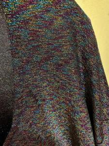 Mermaid Tail Long Thin Colorful Shiny Base Layer Dress Womens Loose Slimming Gown Drifting Light Evening Gown Autumn New