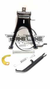 Standar Standart Jagang 2 Tengah Samping Set AS Tapal Kuda Honda Astrea Grand Bulus Sabit Prima Star Legenda Impressa C70 / Jagrak Cagak 2 Tengah Samping Honda Astrea Grand C70 Fullset