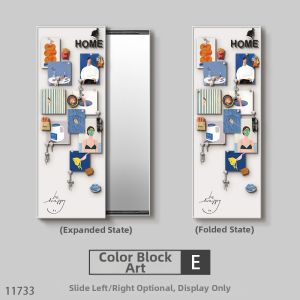 RUIBAHAO | Simple DIY Magnetic Hidden Sliding Wall Mirror