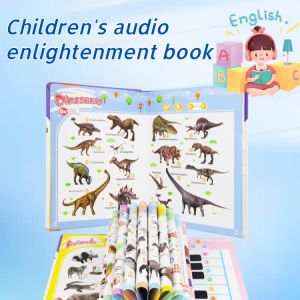 English word point reading English childrens early education book fun learning book toy smart book audio enlightenment book