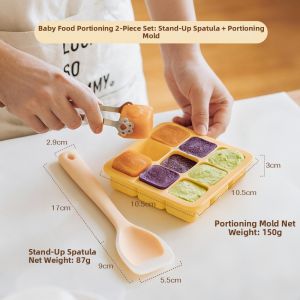 SHUEHO | Heat-Resistant Silicone Baby Feeding Utensils