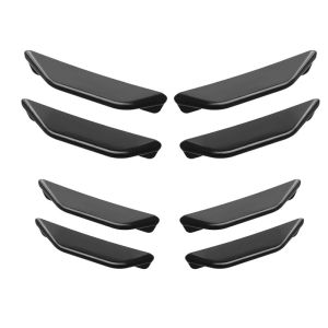 8pcs/Set Car Front Rear Bumper Lip Protector Universal Diffuser Spoiler Splitter Wing Protection Guard Car Tuning Canards Valenc