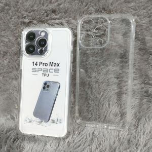 Silikon iPhone 14 Pro Max Softcase Casing Selikon Case Clear Bening Transparan