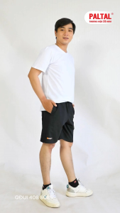 408p 8085 - Quần Đùi Nam PALTAL chất vảy cá cotton CVC thoáng mát trẻ trung năng động hợp thời trang - Since 1999