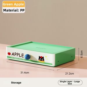 Drawable Stackable Multiple Layer Storage Box Organizer