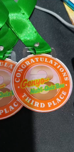PERSONALIZED ACRYLIC MEDALS (RECOGNITION SPORTS EVENTS AND MORE) -SATIN RIBBON/LACE INCLUDED
