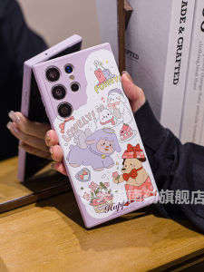 Cute Cartoon Silicone Phone Case for Samsung S25 Ultra Edge Note20 A54 A51 A53 S24U S22U S23 A52 S21 plus Protective Cover