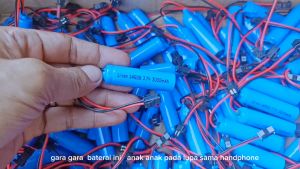 Baterai RC Charger / Baterai Mobil Remot Li-ion 14500 3000mAh 3.7V Soket Hitam Harga Termurah