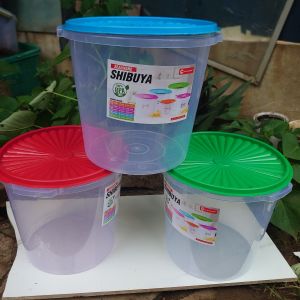 3PCS Toples Plastik Berkualitas/Toples Peyek/Toples Kerupuk/Toples Serbaguna