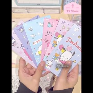 Bộ 5 Bao Lì Xì Sanrio 2D Thiết Kế Cao Cấp Độc Lạ Tết 2025