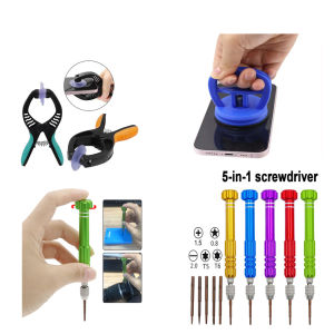 (Ready Stock)ESPLB Non-Slip Opening Suction Cup Pliers Mobile Phone LCD Screen Repair Tool Kit for iPhone/iPad/Samsung Cell Phone