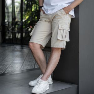 BAPIN Celana Cargo Pendek IRON Original – Celana Pendek Pria Short Cargo Pants Size S–3XL | by DEGOM