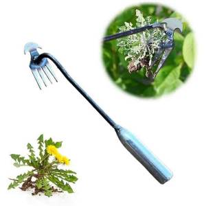 Alat Pencabut Rumput Liar 29Cm Stainless Hoe Weeding Garu Handheld Cangkul Rumput Rake Pencabut Rumput Di Sawah