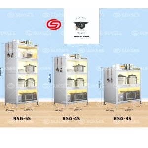 rak dapur besi bufet dapur besi minimalis