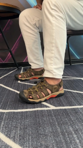 ShineLion KP-2119 Sandal Kulit AslI Pria 0riginal Casual Sepatu Sandal Gunung Pria Nyaman Outdoor Anti Slip Terbaru 2025 Sandal Pria