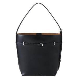 VERAFIED | Luxury Work Leather Big Black Bucket Bag