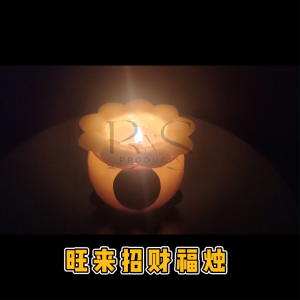 批发价 旺来招财福烛 黄梨蜡烛 Wholesale Price Pineapple Candle / Lilin Nanas 可供神 / 拜佛 / 祈福蜡烛 Praying Candle