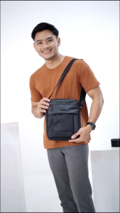ASTTIN - Tas Polo #SSR-1 ASTTIN Tas Selempang Sling Bag HB untuk Pria dan Wanita - Cowo