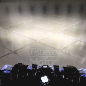 Lampu Depan / Utama Motor LED 12 Mata H6 AC / DC Putih Terang Matic Bebek