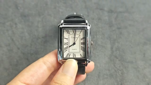 Men Watch Quartz Business Fashion Mens Watch Leather Belt