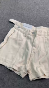 กางเกงยีนส์เอวสูง ขาสั้น ทรงสวย ดีไซน์ล้ายีนส์ สวมใส่สบาย - Jean Clothing เข้ารูปสวย กางเกงยีนส์ขาสั้น กางเกงยีนส์เอวสูง กางเกงยีนส์ขาสั้น เอวสูง S-5XLวินเทจ สีน้ำเงิน เก็บพุง น่ารัก เกางเกงขาสั้น