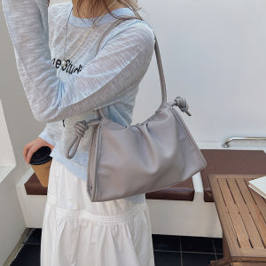 BAORUIFU | Soft Pleated Cloud Bag Fashion Versatile Drawstring Bag