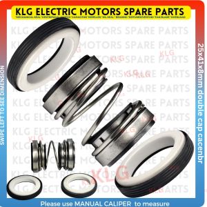 Mechanical seal 25mm 41x8 double cap for water pump