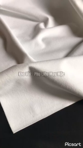 Vải Thun Nỉ Ép 2Da Khổ 1m55 - Mềm Giãn Nhẹ 4 Chiều Dày Dặn - Áo Khoác Đồ Thiết Kế