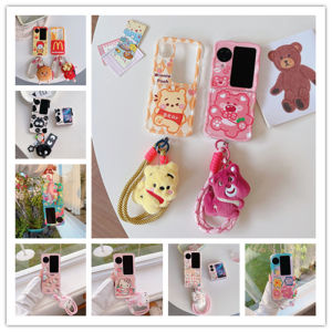 Case Oppo Find N3 Flip Oppo find n2 flip Fashion Phone Case Twisted Edge Red Yellow Flower Folding Screen oppo find n3 flip Phone Case