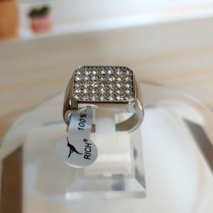 cincin mata DiAmon model persegi 4 ring titanium super