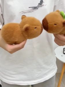 2025 Capybara Doll plush toy fun cute plush doll bracelet animal plush doll children birthday gift