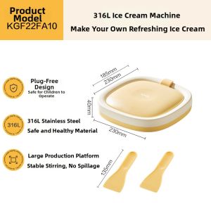 Supor | Multifunctional Mini Home Use Fried Yogurt Ice Cream Maker