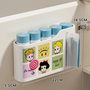 evesigar | Wall-Mounted Magnetic Kitchen Storage Box with Stand