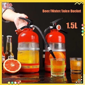1.5L Fire Extinguisher Wine Drink Dispenser Party Beer Water Dispenser Beer Barrels Bar Beverage Liquor Drink Dispenser