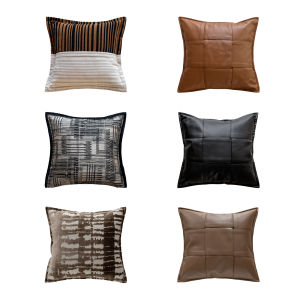 Ghế Sofa Đệm Lưng Da Dệt Kim Sang Trọng Phong Cách Trung Cổ Đệm Trang Trí Phòng Khách Đệm Ôm Có Thể Tháo Rời Đệm Tròn Hình Học